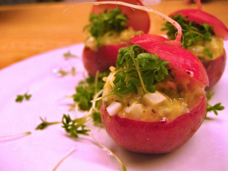 Paradiesische Radieschen