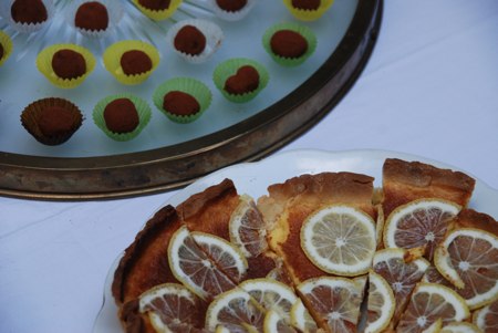 Zitronentarte und Trüffel